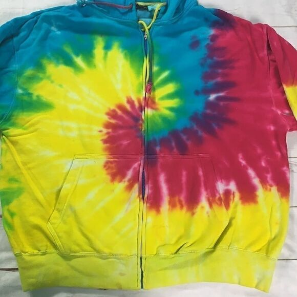 Southern Breeze Men’s Tie Dye Hoodie - Picture 4 of 12
